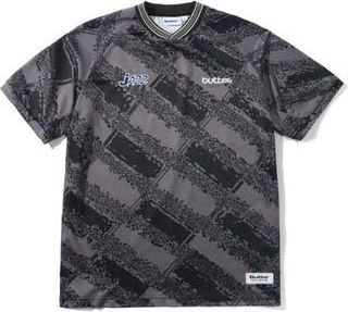 Butter Goods Jazz Logo Soccer Jersey in Black at Nordstrom Rack, Size Medium
