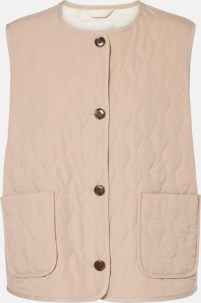 Varley Gilet trapuntato Karla in twill