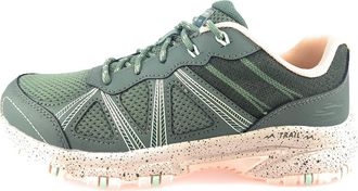 Skechers Hillcrest Ridge Womens Trainers Green 4 UK