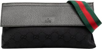 Gucci Pre-owned Clutches, female, Black, Size: ONE SIZE Pre-owned Belt Bag