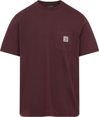 Carhartt Work in Progress Zak T-shirt - Heren - T-shirts - Rood - M - Tops