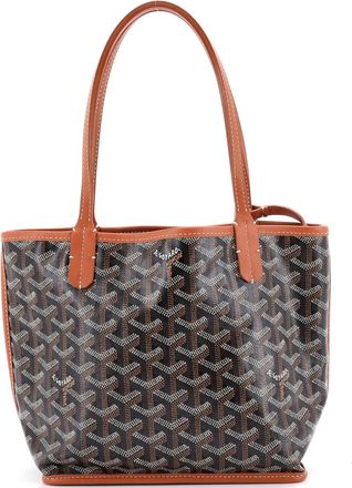 Goyard Anjou Reversible Tote Coated Canvas Mini