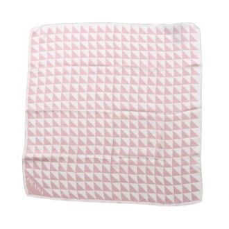 Prada Pre-owned Scarves, female, Pink, Size: ONE SIZE Pre-owned Silk Scarf