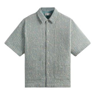 Kith SS24 Slub Boucle Reade Shirt Glaze KHM031817-5016