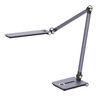 Fabrilamp Flexo Dardo Gris 10w 800lm 3000-4500-6000k Articulable Reg.inten. Memoria Orientable Regx15,1x59,6cm
