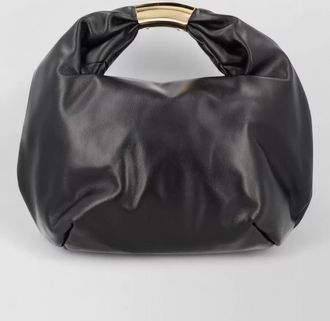 sacai leather padded shoulder bag
