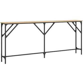 vidaXL Vidaxl - Mesa Consola Madera De Ingenier&iacute;a Roble Sonoma 180x23x75 Cm