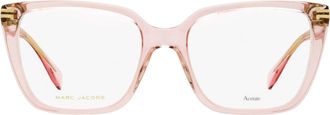 Marc Jacobs MJ Square Acetate Eyeglasses - Pink