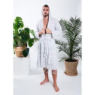 OEM Bata Hammam Hombre 100% Algod&oacute;n Natural Yeye
