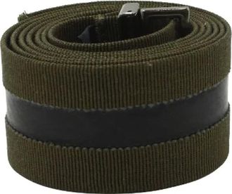 Jil Sander Pre-owned Belts, male, Green, Size: ONE SIZE Pre-owned Canvas belts