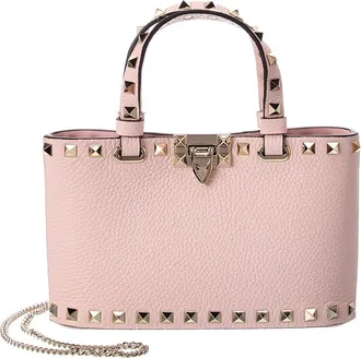 Valentino Rockstud Mini Leather Tote