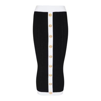 Balmain Mujer, Faldas, Negro, Talla: M