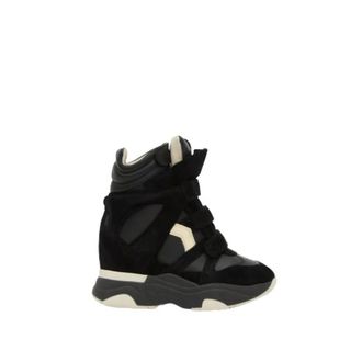 Isabel Marant Zapatillas altas con cu&ntilde;a - Shoes - Mujer - Negro - 39 EU