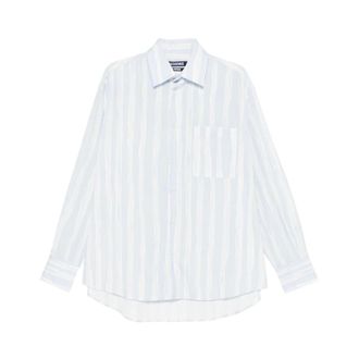 Jacquemus Striped Pocket Shirt - male - Jacquemus - Casual Shirts - Blue - L - Shirts