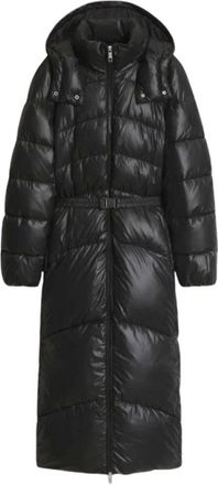 HUGO BOSS Abrigo de Plumas - Coats - Mujer - Negro - L