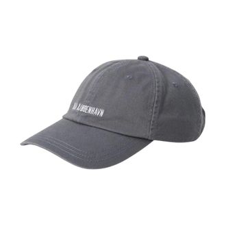 Han Kjobenhavn Simple 6 Panel Hat - Heren - Petten - Zwart - ONE Size - Katoen - Accessoires