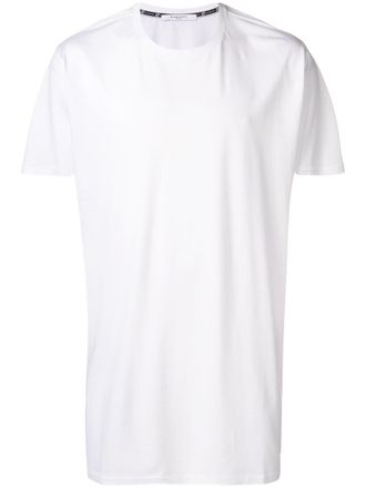 Givenchy T-shirt met logopatch - Wit