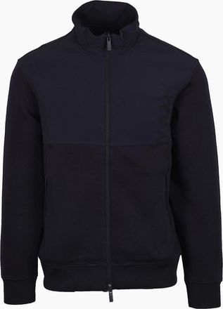 A|X Armani Exchange Mens ARMANI EXCHANGE FULL ZIP SWEATSHIRT DEEP NAVY - Size: 40