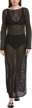 Sea Level Australia Surf Mesh Cover-Up Long Dress