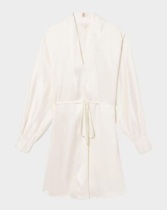 Lunya Washable Silk Short Robe