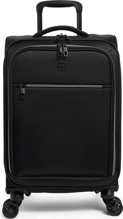 SwissGear Travel Gear 19-Inch Softside Spinner Carry-On Luggage in Black at Nordstrom Rack