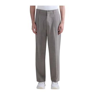 Replay Straight Trousers - male - Replay - Straight Trousers - Gray - W33 L32 - Trousers