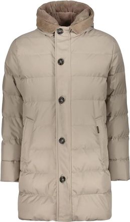 Moorer Hombre, Abrigos, Beige, Talla: M