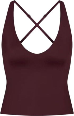 Nike (WMNS) Nike x SKIMS Shine V-Neck Tank Currant SLSLS8621W-CUR