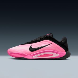 Nike Womens AOne Leo Lights Aja Wilson Basketball Shoes in Black | FZ8605-001