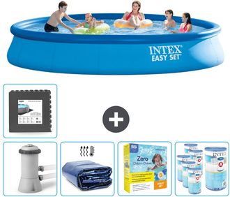 Intex Piscina Easy Set Redonda - 457x84 Cm - 8-piezas Scb24
