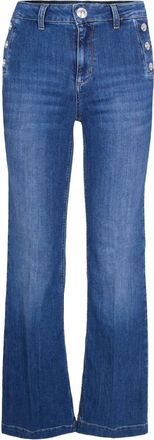 Liu Jo Jeans met knoopdetail - Blauw