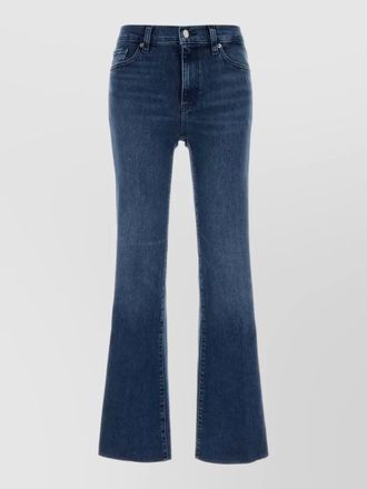 Frame Denim stretch denim icon flared five pocket jeans