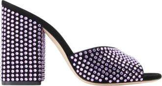 PARIS TEXAS Holly Anja Sandalen - Dames - Muiltjes - Paars - 37 EU - Leer - Schoenen