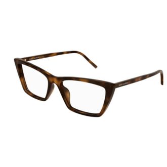 Saint Laurent Glasses, unisex, Brown, 54 MM, Mica Thin Opt