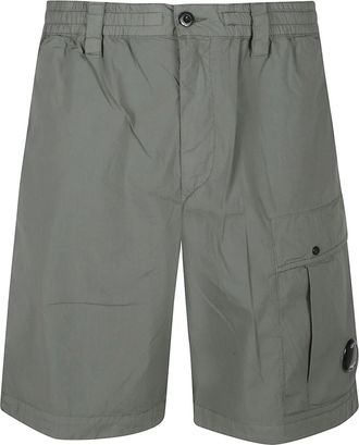 C.P. Company Bermuda Cargo Cotton-Blend Denim Shorts