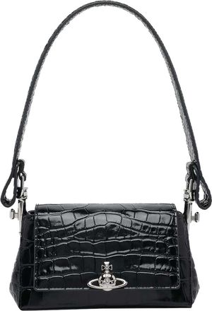 Vivienne Westwood Black Small Hazel Handbag