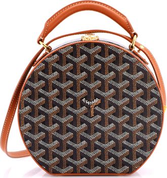 Goyard Alto Hatbox Bag Coated Canvas