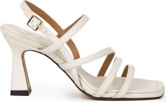 Bobbies Selena Heeled Sandals in Milk at Nordstrom, Size 10.5