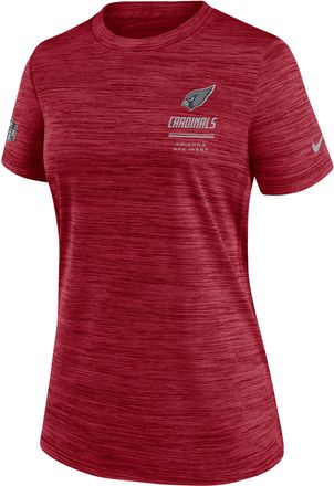 Nike Arizona Cardinals Sideline Velocity Nike Womens Dri-FIT NFL T-Shirt in Red | 03EY6ED9C-7VD