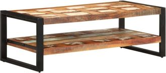 vidaXL Vidaxl - Coffee Table 120x60x40 cm Solid Reclaimed Wood