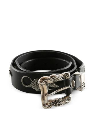 Enfants Riches Deprimes Rat Chase buckle belt - Black