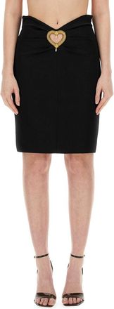 Moschino Heart Skirt-Donna