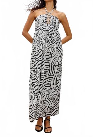 Rails Palazzo Dress In Playa Blanca