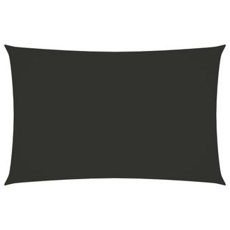 Berkfield Home Sunshade Sail Oxford Fabric Rectangular 4x7 m Anthracite in Black