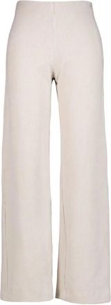 Raffaello Rossi Pantaloni larghi modello pull-on - - Trousers - Donna - Beige - 2XL