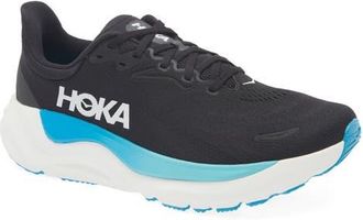Hoka One One Arahi 8 Running Shoe in Black /Skyward Blue at Nordstrom, Size 11.5