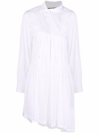 Comme Des Garçons Asymmetrische blouse - Wit