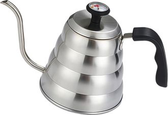 OEM Vertedor De Caf&eacute; Met&aacute;lico Innovador De 1,2 L - Plateado