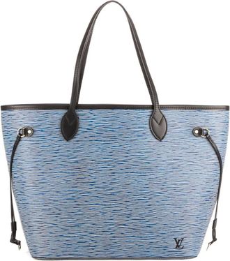 Louis Vuitton Borsa a spalla Neverfull MM - Blu