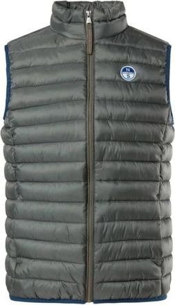 North Sails Winddicht Crozet Vest Outdoor Tech 603272 - Heren - Bodywarmers - Groen - 2XL - Katoen - Jassen